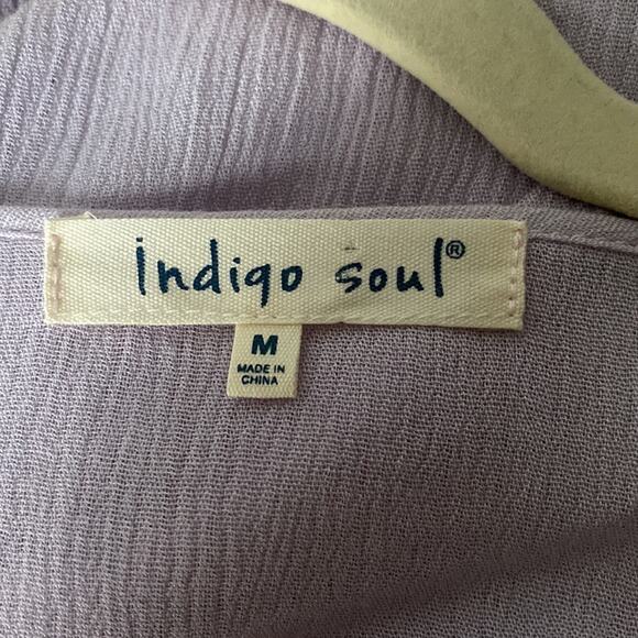 Indigo Soul Lightweight Mini Dress/Tunic Size Medium - Picture 12 of 12